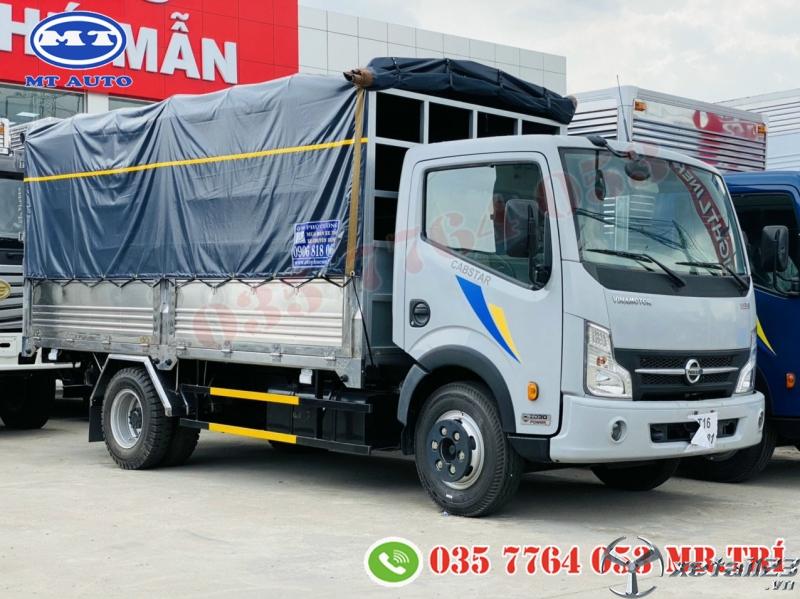 xe tải nissan 3 tấn 5 thùng inox 4m3 |hỗ trợ góp ngân hàng 80%